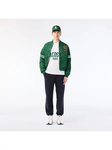 Классическое поло Lacoste белое