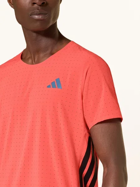 Adidas Funkční Tričko Adizero neonově oranžová modré