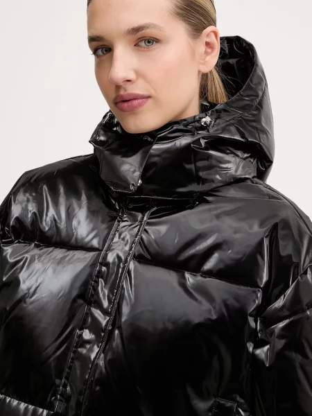 Куртка Emporio Armani зимова oversize чорний