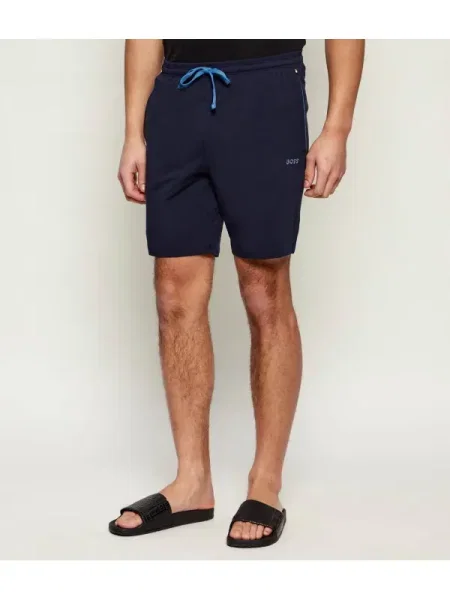 BOSS BLACK Pantaloni scurți Mix&Match negru