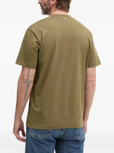 Tricou Lacoste cu imagine verde