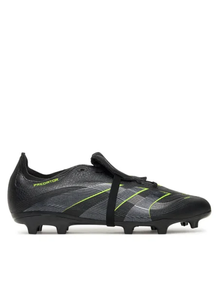 Adidas Ghete pentru fotbal Predator League Fold-Over Tongue negru