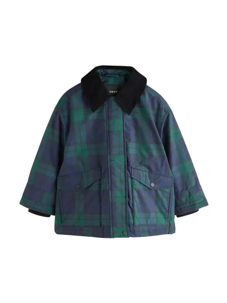 Next Palton bleumarin / închis verde