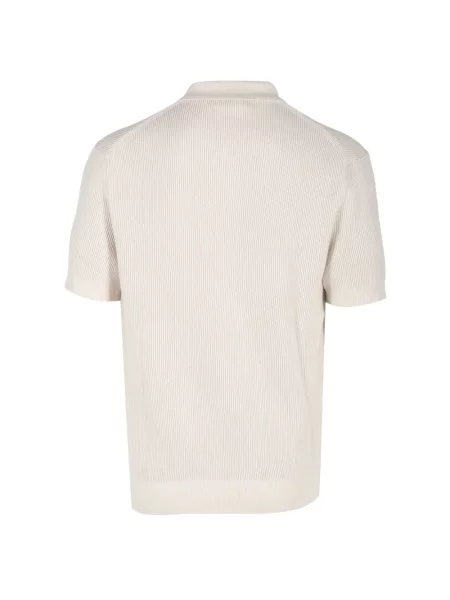 Scurt tricou polo Sunspel tricotate
