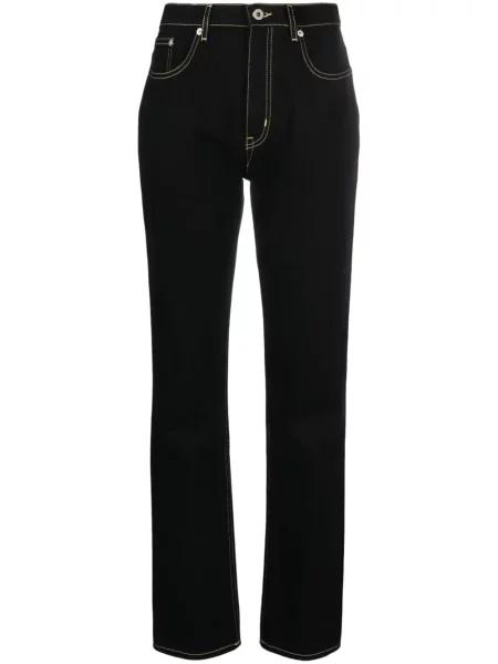 Blugi drepți Kenzo negru