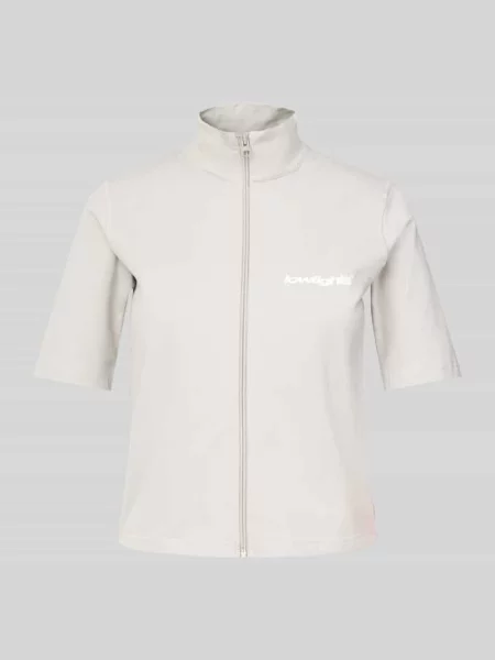 T-shirt z zamkiem błyskawicznym na całej długości Low Lights Studios