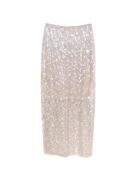 Fustă midi Veronica Beard cu paiete până la genunchi