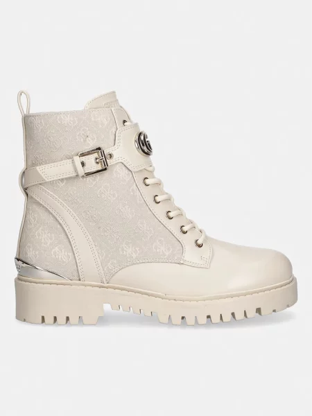 Guess bocanci cu platformă pentru femei alb