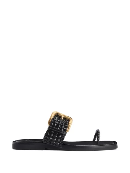 Sandale Giuseppe Zanotti cu cataramă negru
