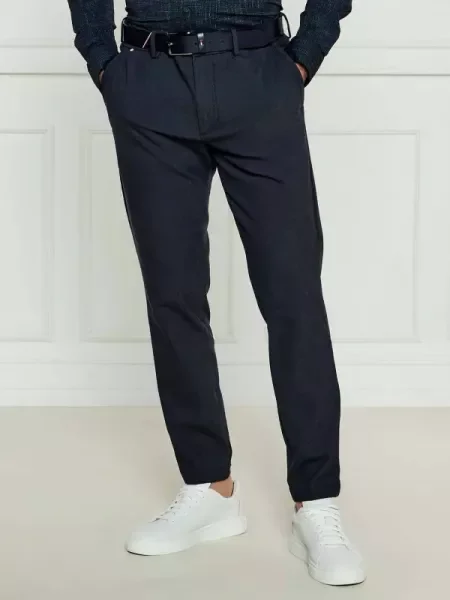 BOSS BLACK Pantaloni chino H-Kaiton negru