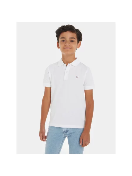 Tommy Hilfiger Polo marškinėliai Flag balta