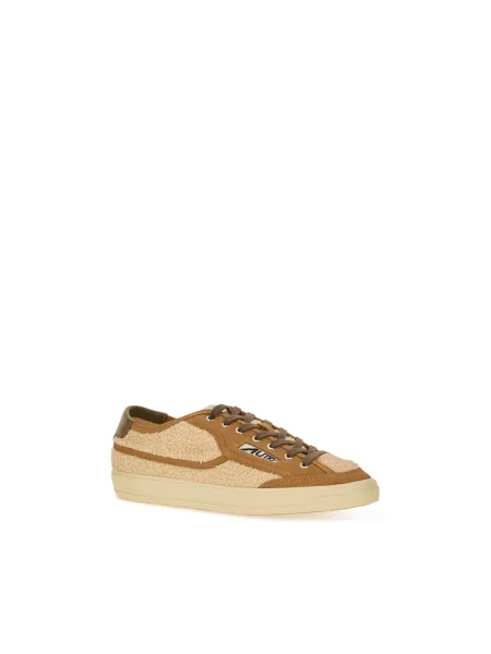 Sneakersy Autry brązowe