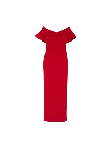 Maksi sukienka maxi Solace London czerwona