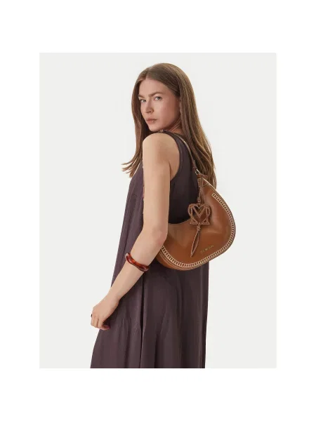 Kabelka Love Moschino hnědá
