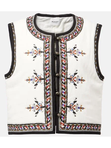 Vestă Marant Etoile alb