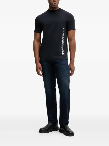 Tricou Karl Lagerfeld albastru