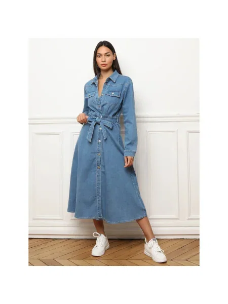 Rochie La Modeuse albastru