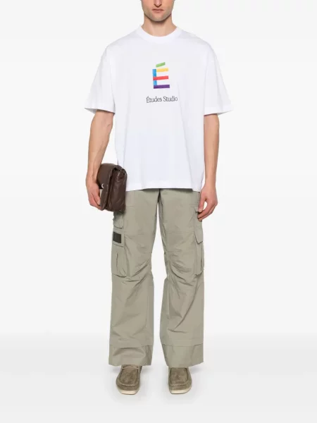 Tricou études Studio alb