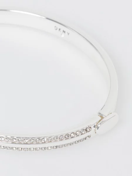 DKNY Náramok strieborná / priehľadná
