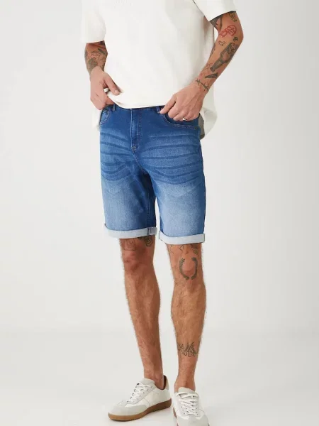 Medicine szorty jeansowe niebieski