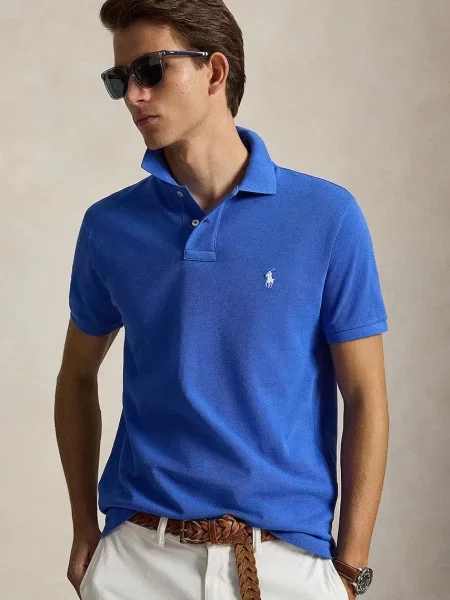 Tricou polo Polo Ralph Lauren albastru
