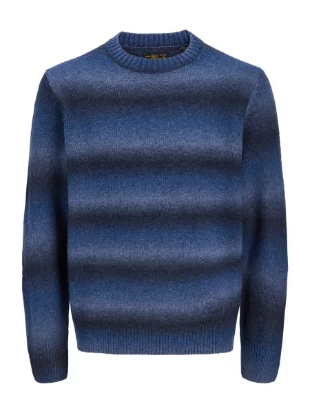 Jack & Jones Premium Pulover JPRBLUBENSON bleumarin / închis albastru