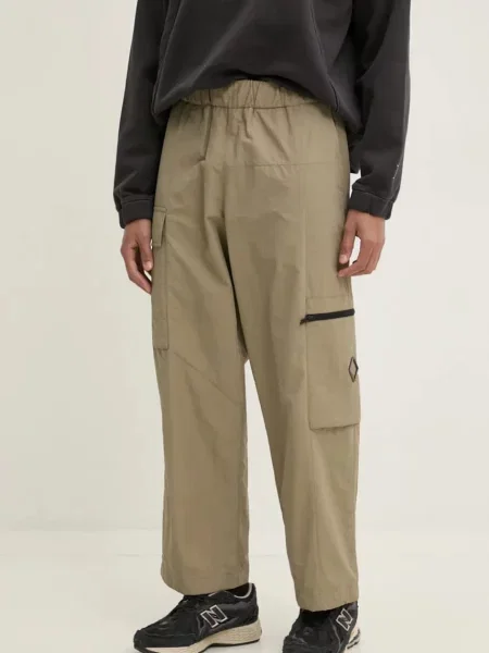 A-COLD-WALL* pantaloni barbati drept verde