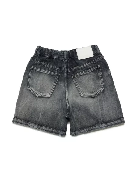 Szorty jeansowe dziecięce Mm6 Maison Margiela czarne