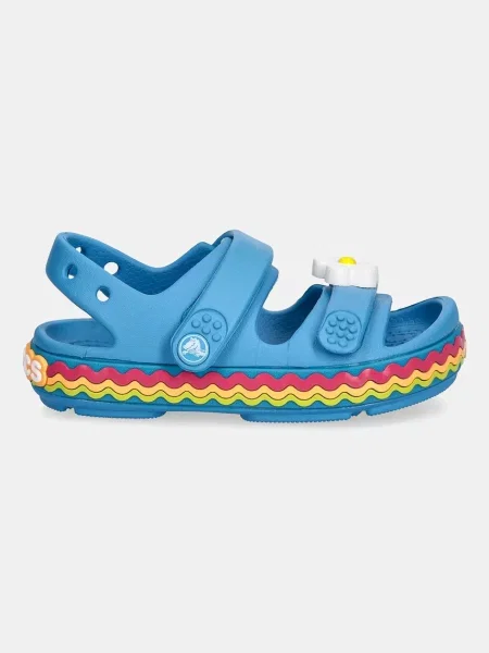 Crocs sandály CROCBAND CRUISER RICRAC SANDAL T modré