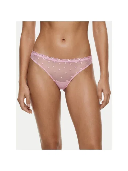 Guess Klasične spodnje hlačke roza