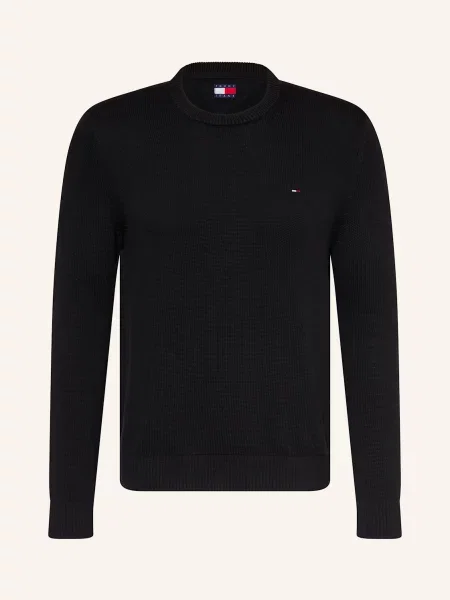 Tommy Jeans sweter lekki czarny