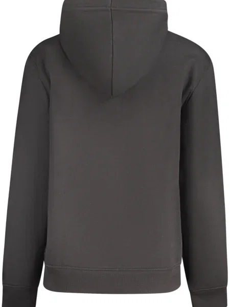 Bluza z kapturem Calvin Klein Jeans z kapturem czarna