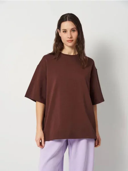 Футболка HiBrand темно-коричневий коричнева