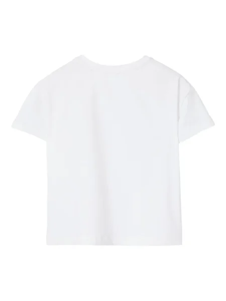Tricou copii Burberry alb