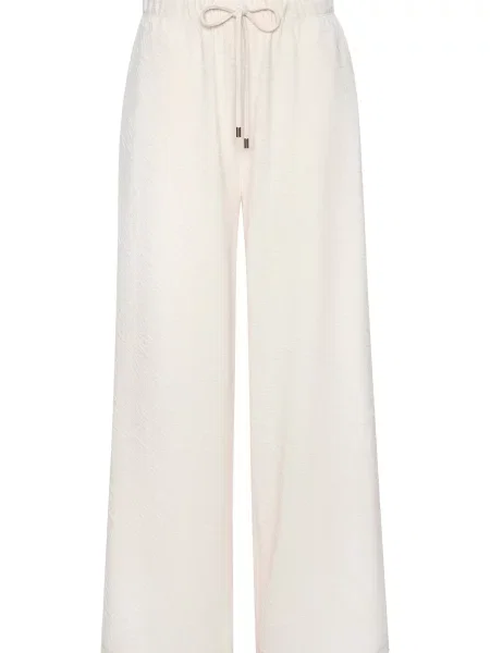 VENICE BEACH Pantaloni lână alb
