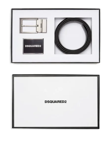 Curea Dsquared2 din piele negru