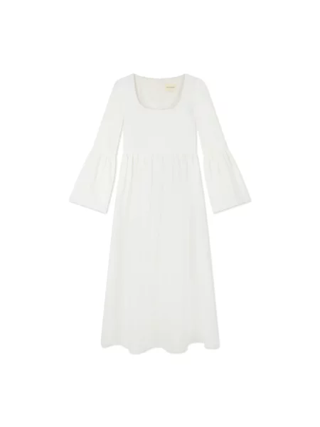 Sukienka midi Loulou Studio do kolan biała