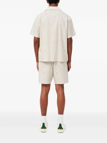 Pantaloni scurți Lacoste cu imagine tenis