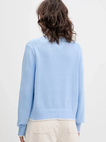 Tommy Jeans sweter niebieski