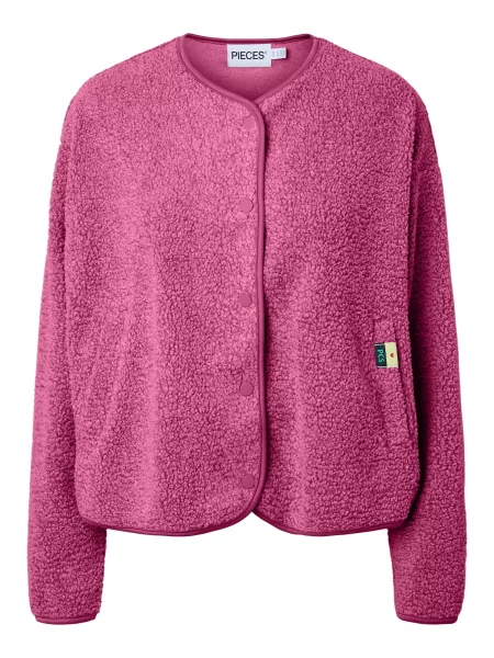 PIECES Geacă de primăvară-toamnă PCKatty magenta