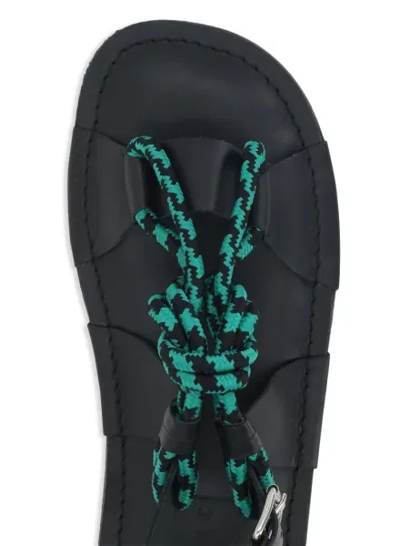 Sandale Plan C din piele negru