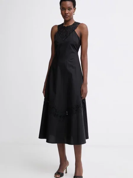 Twinset rochie de vară din negru