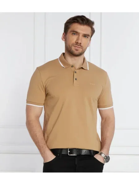 BOSS BLACK Polo Parlay | negru