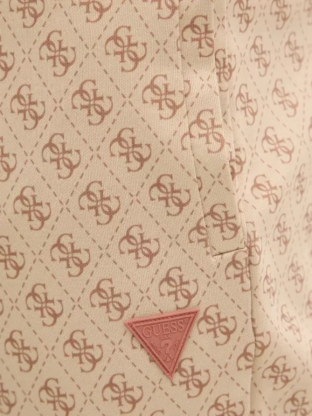 Спортивні штани Guess KORBIN візерунок бежевий