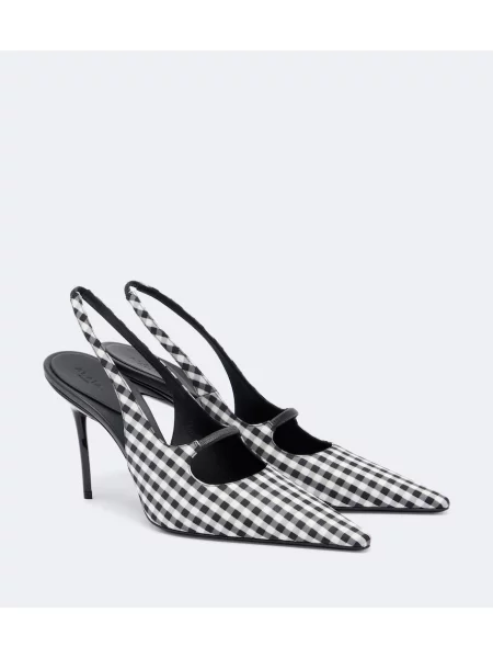 Pantofi cu toc Alaïa slingback