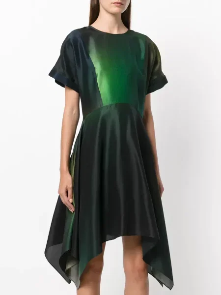 Rochie Kenzo evazată verde
