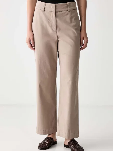 Marc O'Polo pantaloni pentru femei din cu bej