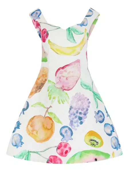 Rochie mini Rosie Assoulin cu imagine de costum alb