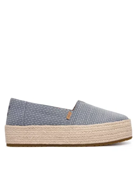 Эспадрильи Toms синие