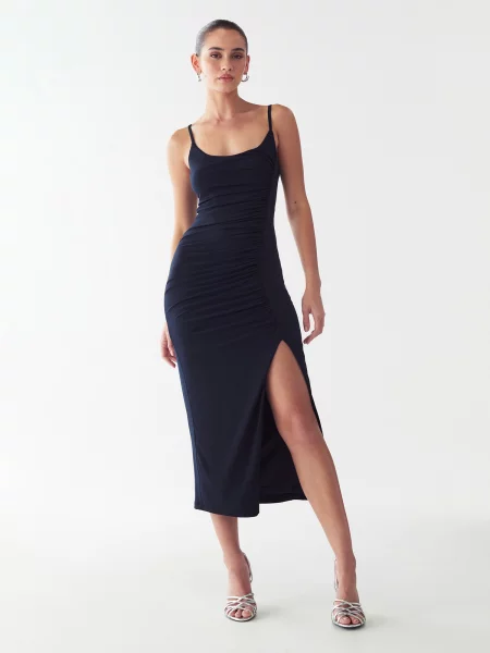 BWLDR Rochie Lani noapte albastru